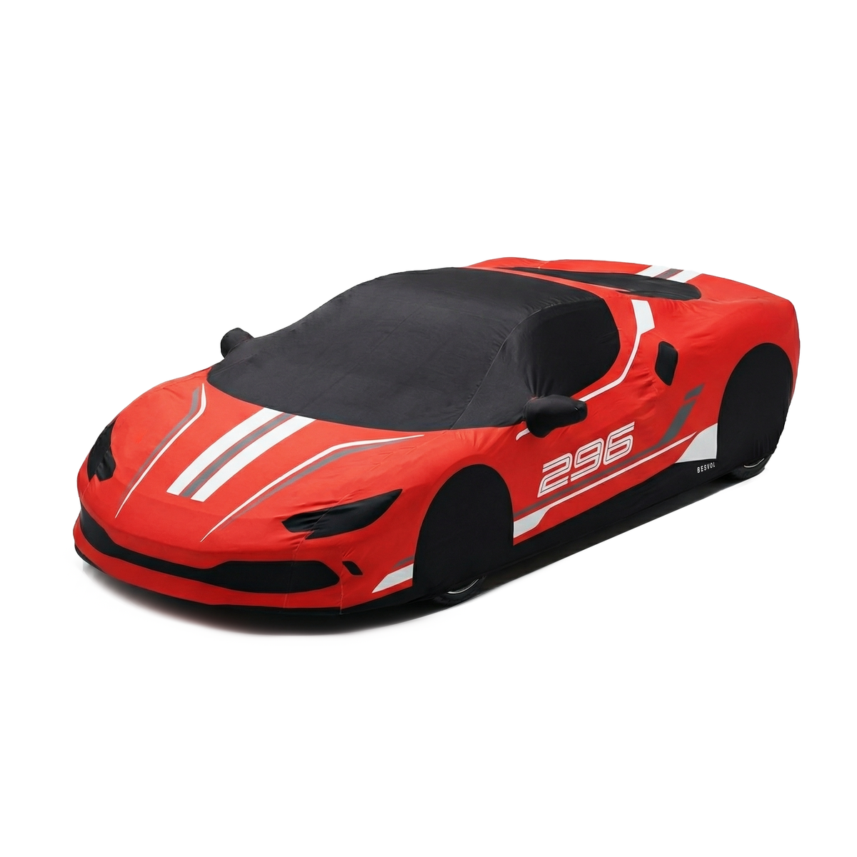 BESVOL for Ferrari 296 GTS | Bespoke Stretch-Fit Car Cover