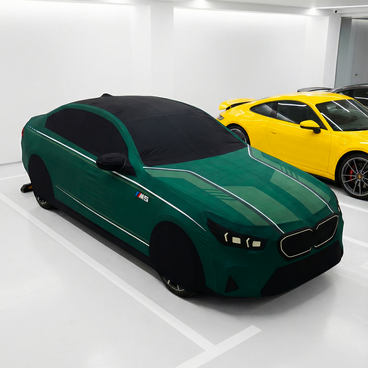 BESVOL Velocity Line Series for BMW M5 | Bespoke Stretch-Fit Car Cover - 3