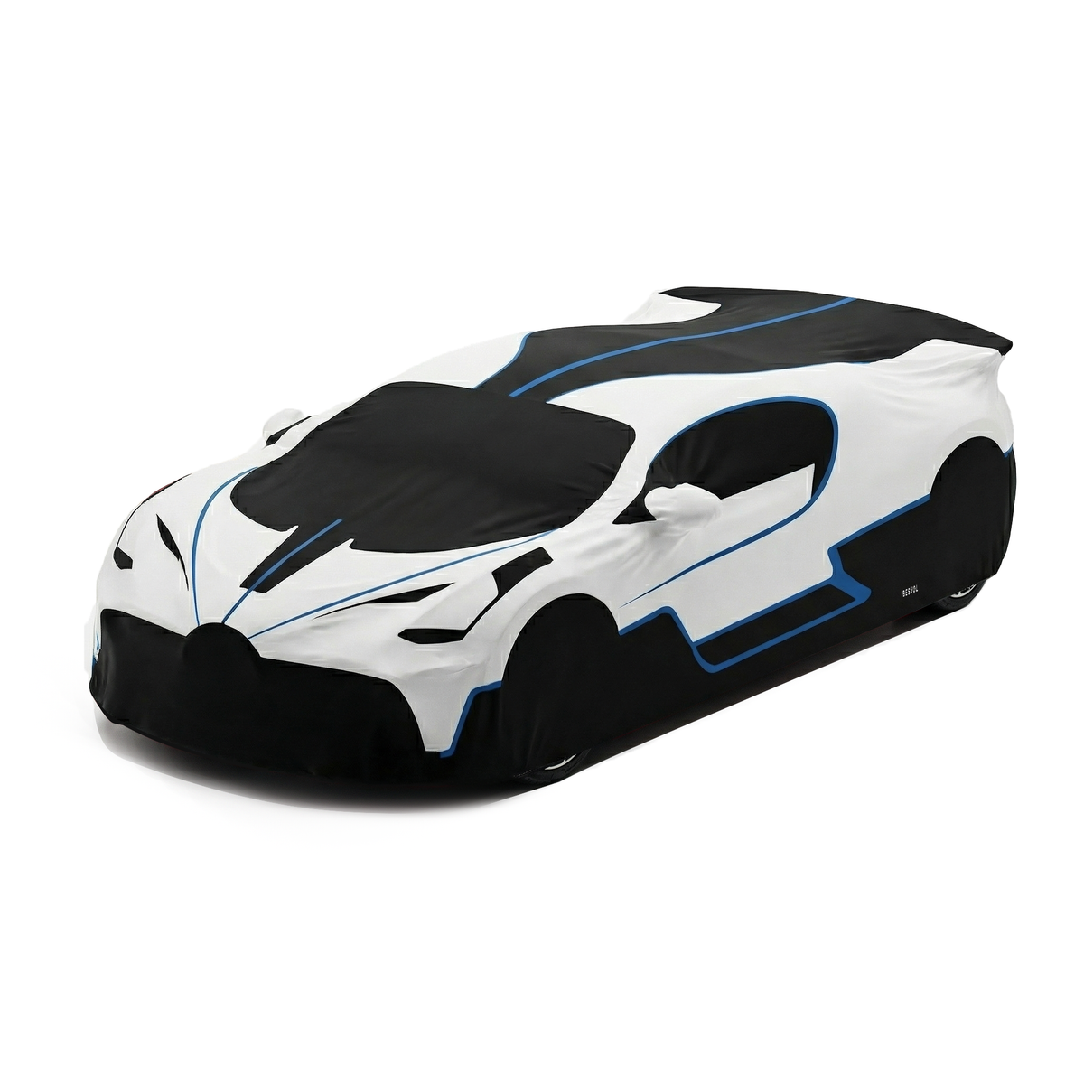 BESVOL for Bugatti Divo | Hypercar Contour Series | Bespoke Stretch-Fit Car Cover